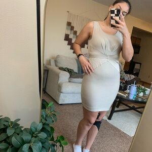 Rachel Zoe Cream Mini Dress